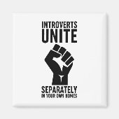 Aimant Les Introvertis S'Unissent Séparément Dans Vos Pro (Devant)