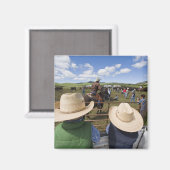 Aimant Les jeunes garçons prennent le ranch Hughes 2007 (Recto/Verso)