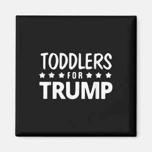 Aimant Les jeunes pour Trump Kids Trump 2024 _1