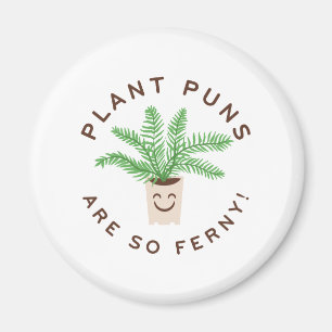 Aimant Les jeux de mots sur les plantes sont tellement fé