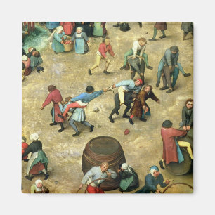Aimant Les jeux des enfants : détail du fond