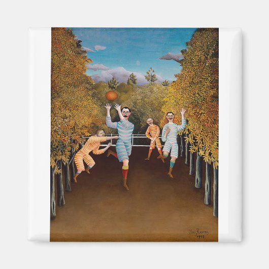 Aimant Les Joueurs De Football (Devant)