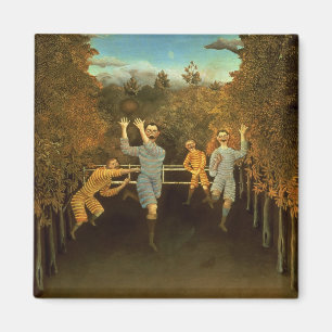 Aimant Les joueurs de football, 1908 (huile sur la toile)