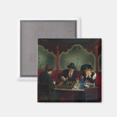 Aimant Les joueurs de jacquet (Recto/Verso)