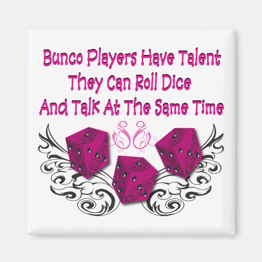 Aimant les joueurs du bunco ont du talent #2 (Devant)