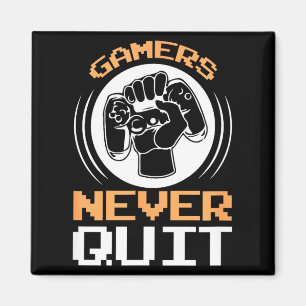 Aimant Les joueurs ne quittent jamais Citation de jeu drô