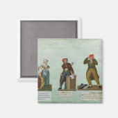 Aimant Les Knitters Jacobin (Recto/Verso)