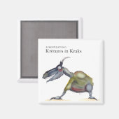 Aimant Les kretures dans l'aimant Kraks... (Recto/Verso)