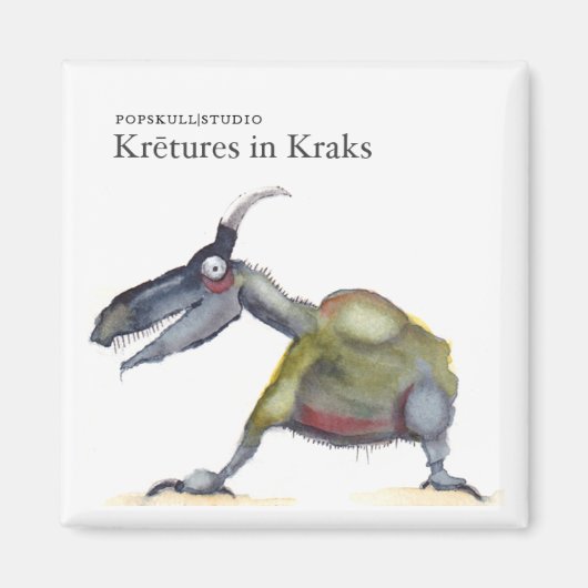 Aimant Les kretures dans l'aimant Kraks... (Devant)