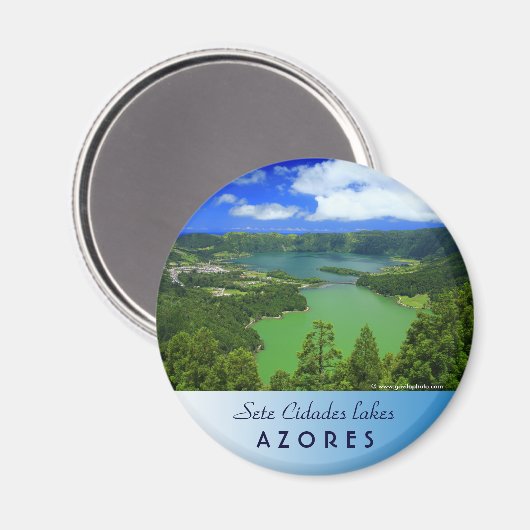Aimant Les lacs de Sete Cidades (Recto/Verso)