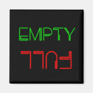 Aimant Les lampes au néon vident ou plein lave-vaisselle