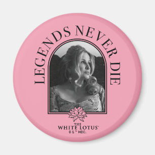 Aimant Les légendes ne meurent jamais - Le Lotus Blanc