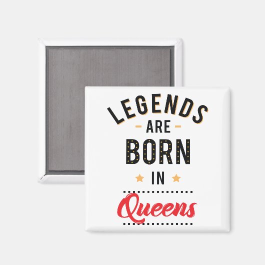 Aimant Les Légendes Sont Nées Dans Le Queens (Recto/Verso)