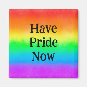 Aimant Les LGBT sont fiers maintenant   Arc en ciel