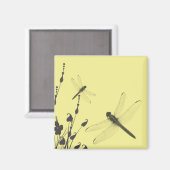 Aimant Les libellules dans l'herbe (Recto/Verso)