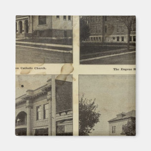 Aimant Les livres publics, Eugene, Oregon