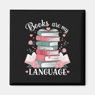 Aimant Les livres sont mon langage de l'amour Lectrice am