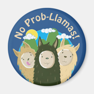 Aimant Les Llamas N'Ont Pas De Prob-Llamas