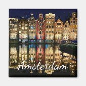 Aimant Les maisons du canal d'Amsterdam (Devant)