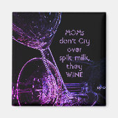 Aimant Les mamans ne pleurent pas sur le lait déversé qu' (Devant)