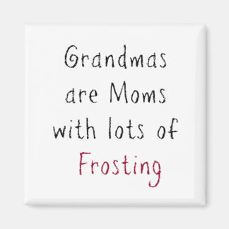 Aimant "Les mamans sont des mamans avec beaucoup de Frost