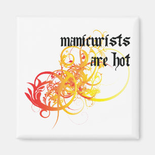 Aimant Les manucures sont chauds