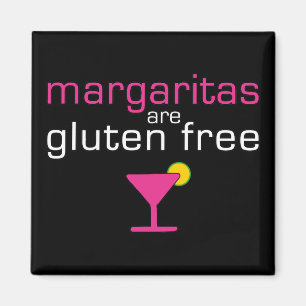 Aimant Les margaritas sont gluten libre