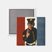 Aimant Les Marines des États-Unis vous veulent (Recto/Verso)