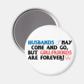 Aimant Les maris peuvent aller et venir.. (Recto/Verso)