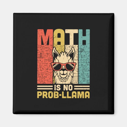 Aimant Les mathématiques enseignantes Les mathématiques n (Devant)