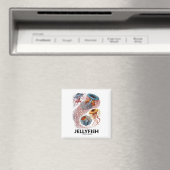 Aimant Les méduses (Artforms Of Nature d'Ernest Haeckel) (In Situ (Lave-vaisselle))