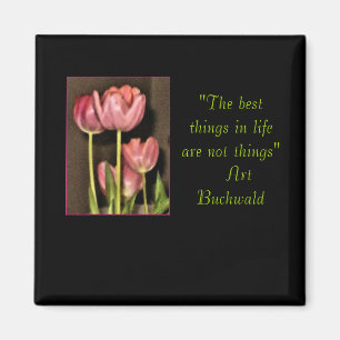 Aimant "les meilleures choses dans la vie ne sont pas des