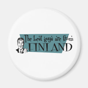 Aimant Les meilleurs garçons viennent de Finlande