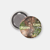 Aimant Les meilleurs plats propres et salés (Recto/Verso)