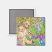 Aimant Les mères adorent (Recto/Verso)