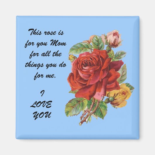 Aimant Les mères adorent (Devant)