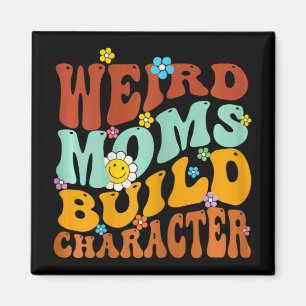 Aimant Les mères bizarres construisent le caractère des m