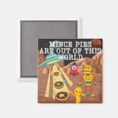 Aimant Les minces tartes sont hors de ce monde (Recto/Verso)