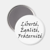 Aimant Les Misérables Love : Liberté, Égalité, Fraternité (Recto/Verso)