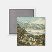 Aimant Les montagnes Catskill (Recto/Verso)