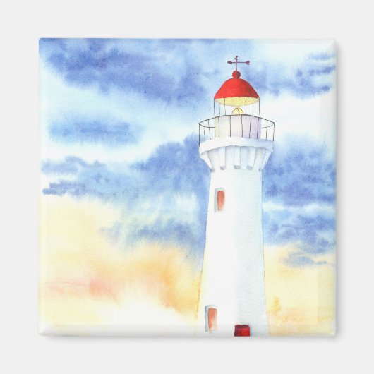 Aimant Les monts du phare nautique (Devant)