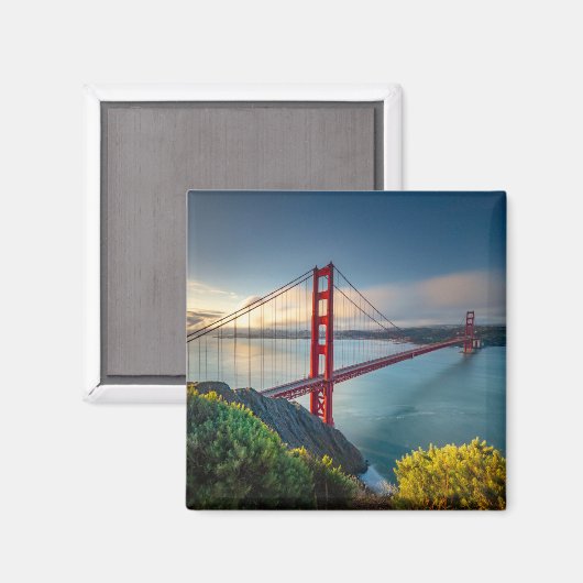 Aimant Les monuments | Golden Gate San Francisco (Recto/Verso)