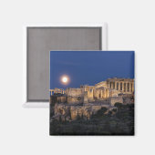 Aimant Les monuments | Parthénon Athènes, Grèce (Recto/Verso)