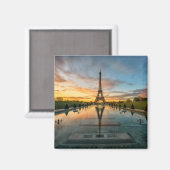 Aimant Les monuments | Tour Eiffel (Recto/Verso)