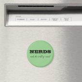 Aimant Les NERDS font tourner le monde (In Situ (Lave-vaisselle))