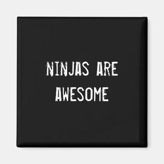 Aimant les ninjas sont géniaux (Devant)