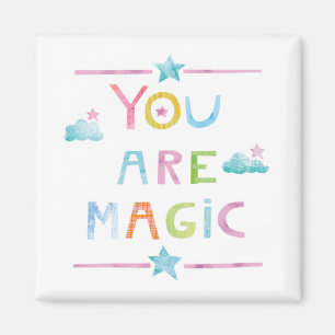 Aimant Les nuages magiques vous êtes magiques