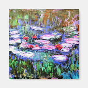 Aimant Les Nymphéas par Monet Affiche