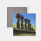 Aimant Les objets Rapa Nui, île de Pâques (Recto/Verso)