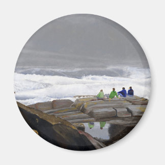 Aimant Les Observateurs de Vagues